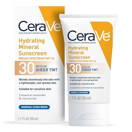 CeraVe Hydrating Mineral Sunscreen